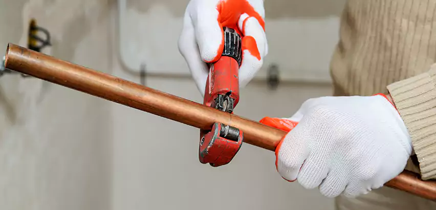 Temporary Copper Pipe Repair Bethel Park, PA